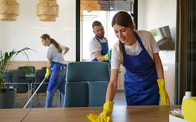 Our cleaning team at work in Amsterdam